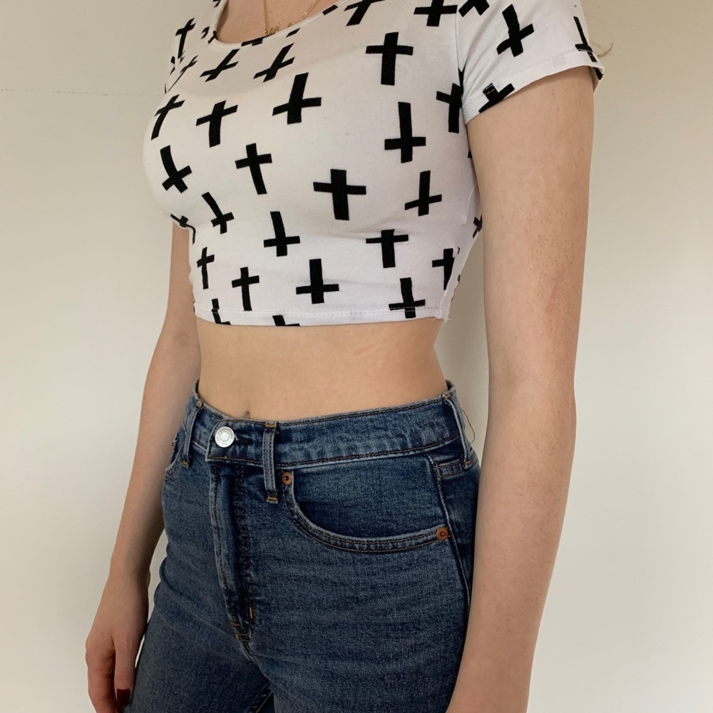 Cross Crop Top